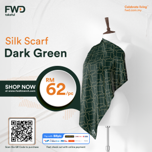 Scarf Dark Green