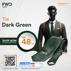 Tie Dark Green